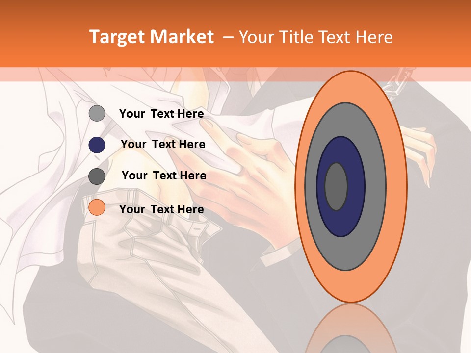 A Couple Of People Standing Next To Each Other PowerPoint Template