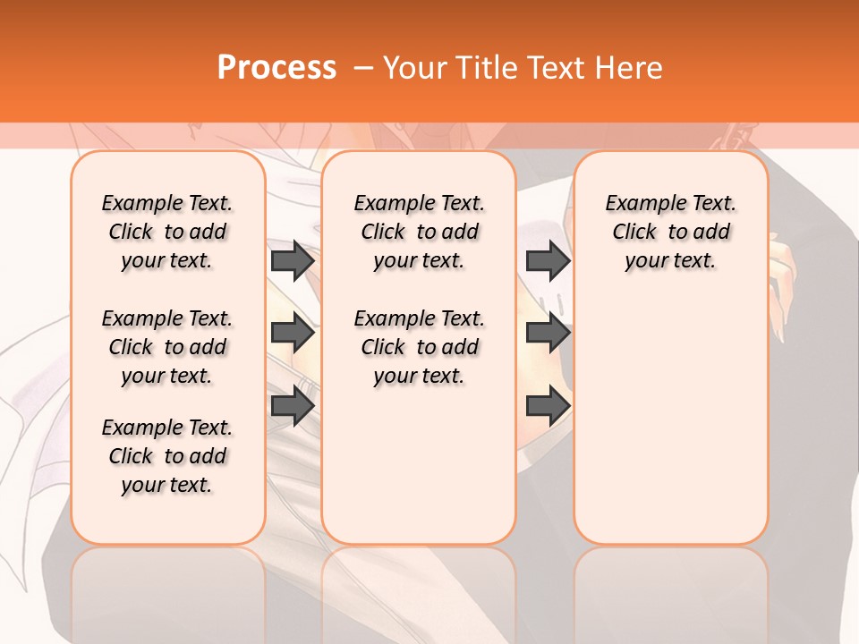 A Couple Of People Standing Next To Each Other PowerPoint Template