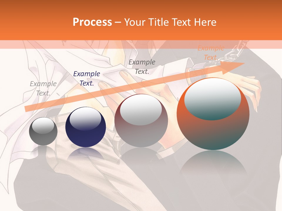 A Couple Of People Standing Next To Each Other PowerPoint Template