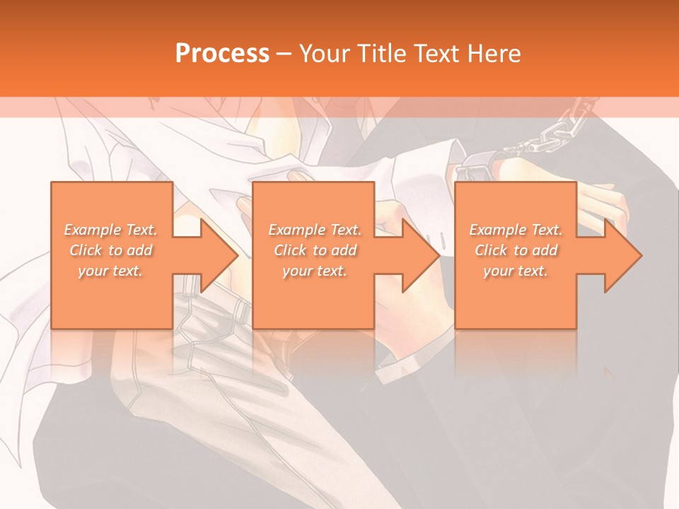 A Couple Of People Standing Next To Each Other PowerPoint Template