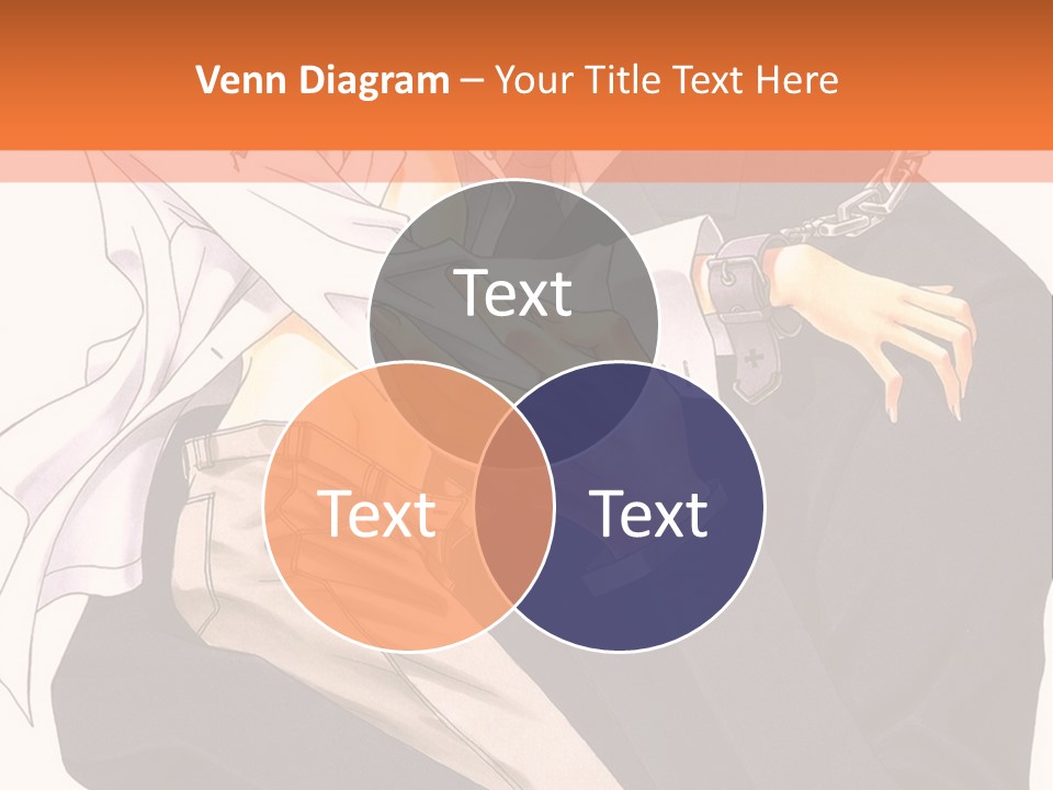 A Couple Of People Standing Next To Each Other PowerPoint Template