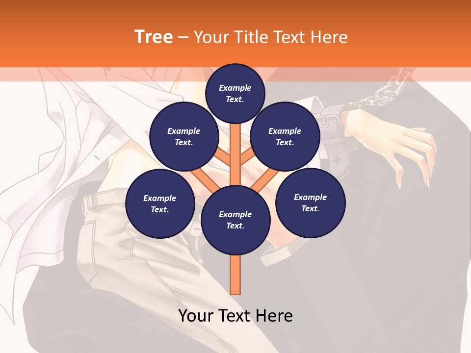 A Couple Of People Standing Next To Each Other PowerPoint Template