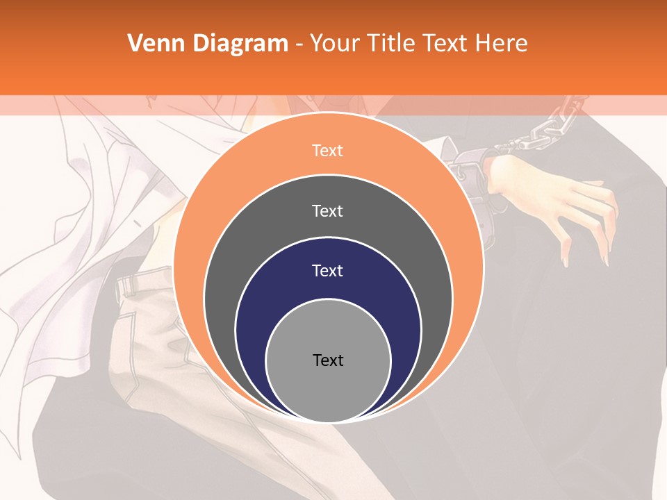 A Couple Of People Standing Next To Each Other PowerPoint Template