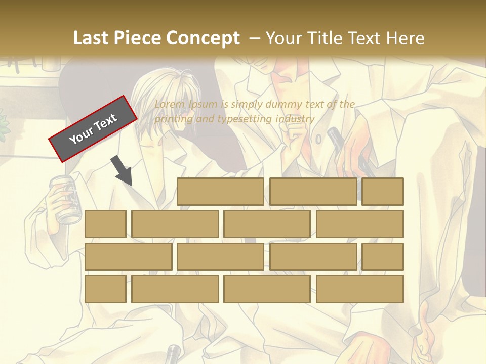 A Couple Of People Sitting On A Couch PowerPoint Template