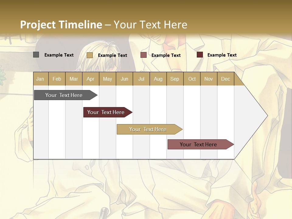 A Couple Of People Sitting On A Couch PowerPoint Template