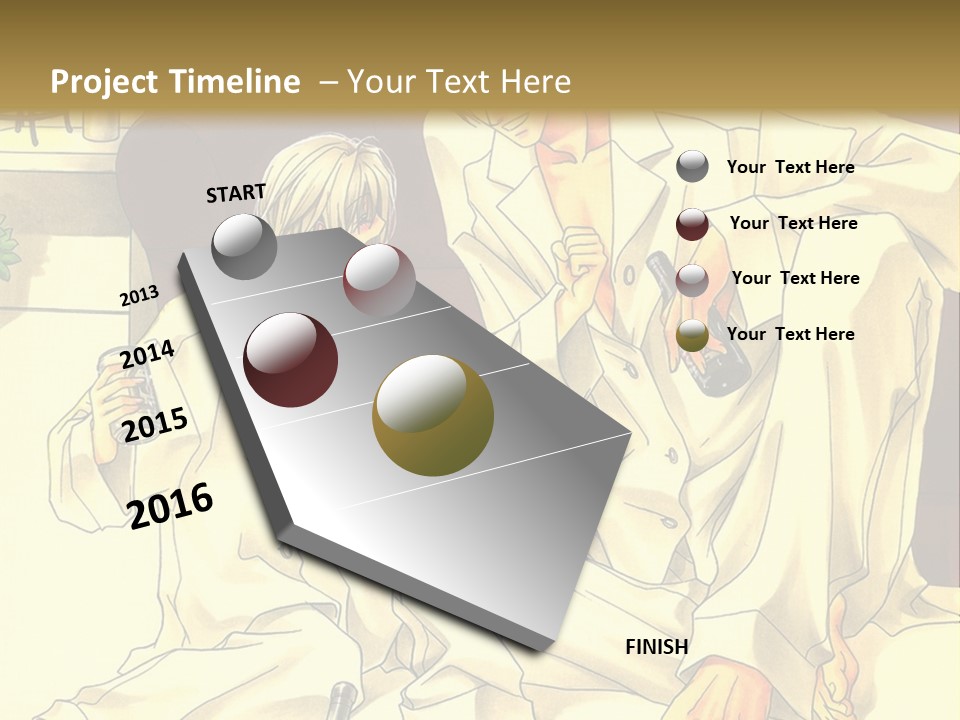 A Couple Of People Sitting On A Couch PowerPoint Template