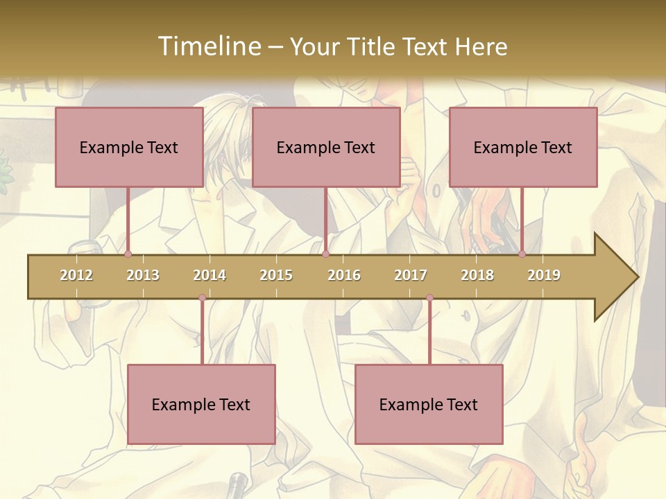 A Couple Of People Sitting On A Couch PowerPoint Template