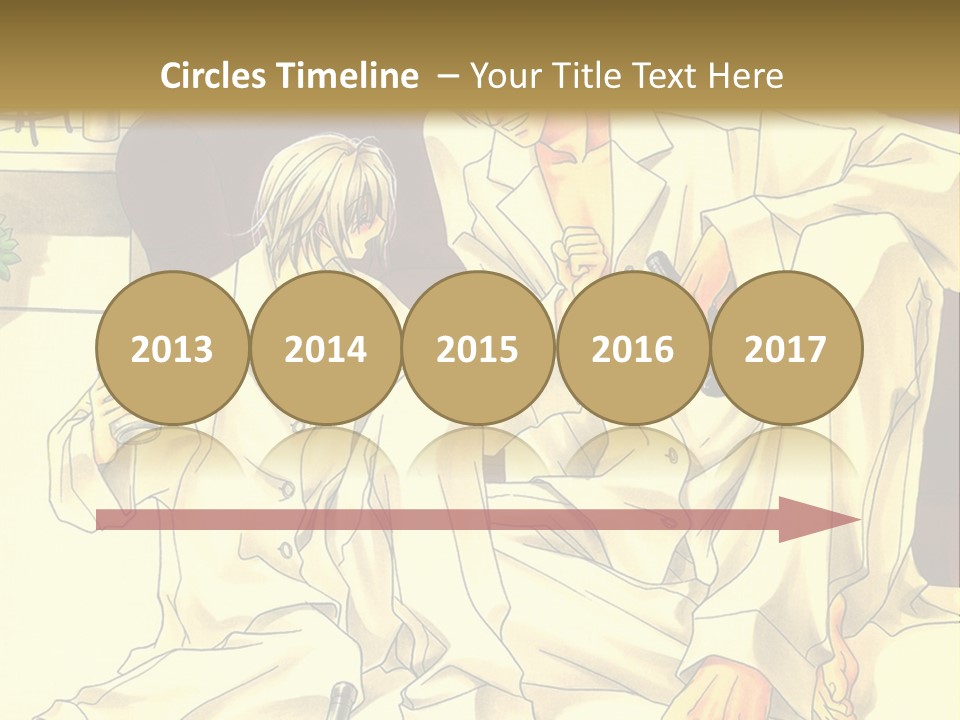 A Couple Of People Sitting On A Couch PowerPoint Template