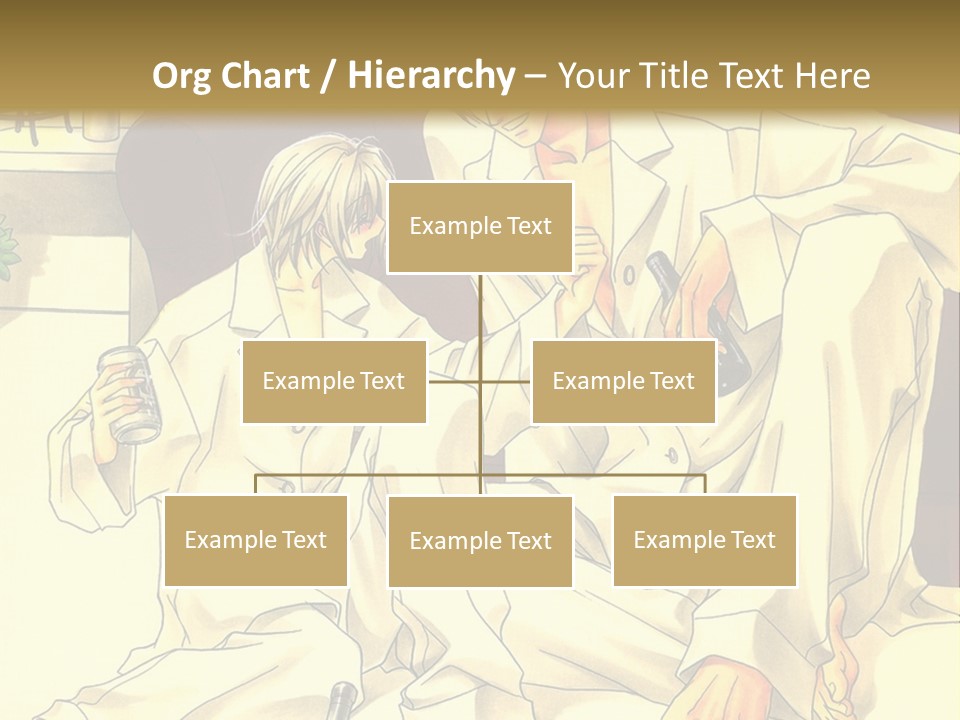 A Couple Of People Sitting On A Couch PowerPoint Template