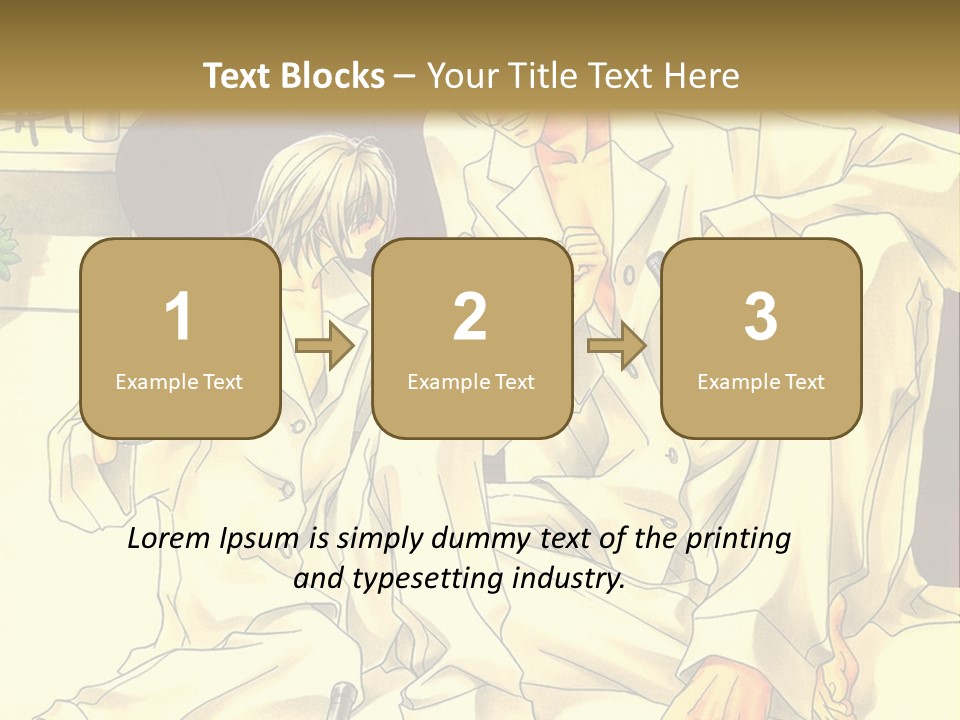 A Couple Of People Sitting On A Couch PowerPoint Template