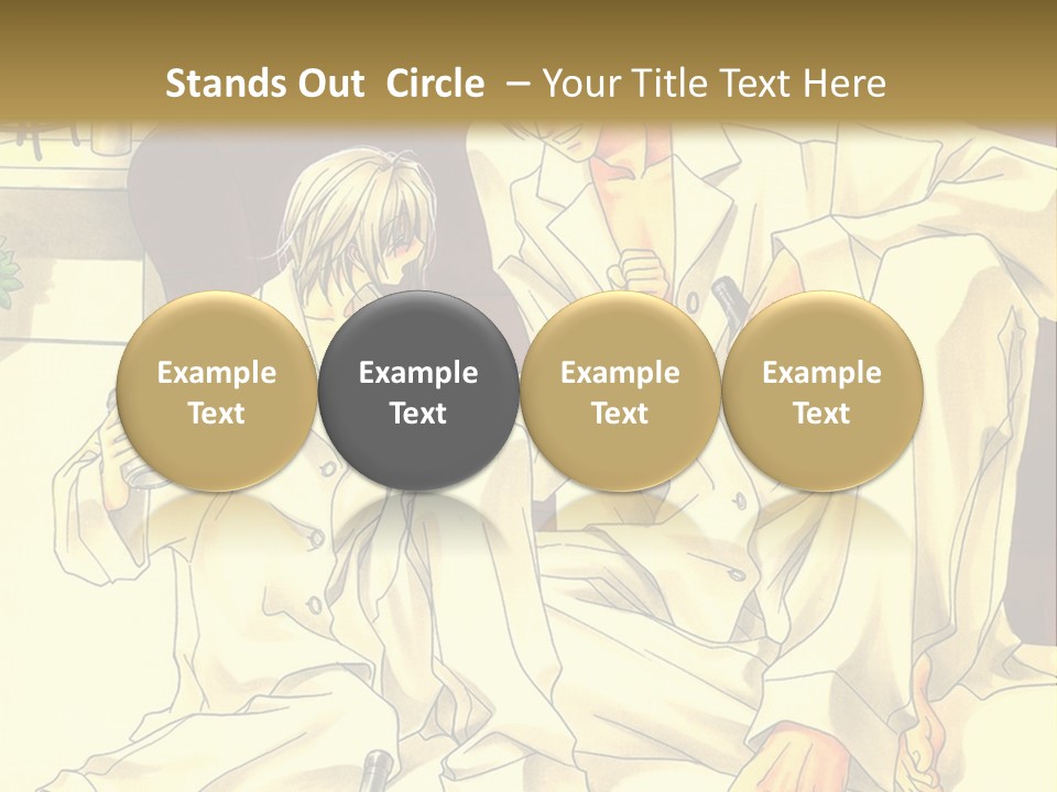 A Couple Of People Sitting On A Couch PowerPoint Template