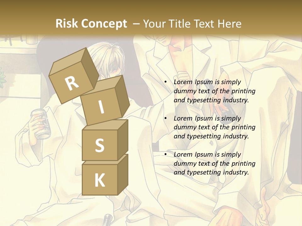 A Couple Of People Sitting On A Couch PowerPoint Template