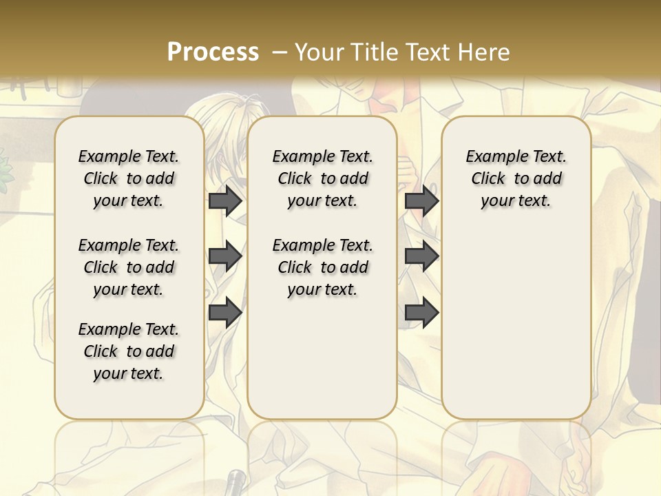 A Couple Of People Sitting On A Couch PowerPoint Template