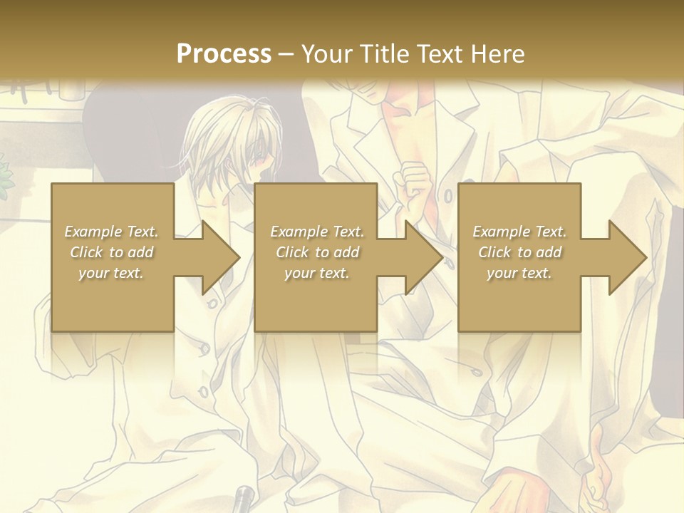 A Couple Of People Sitting On A Couch PowerPoint Template