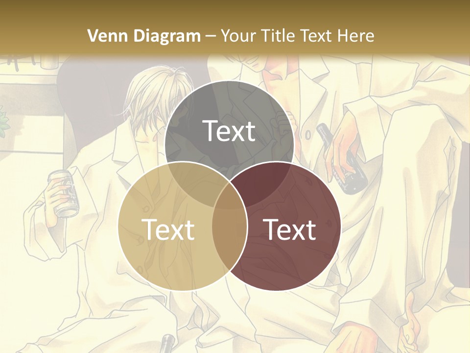 A Couple Of People Sitting On A Couch PowerPoint Template