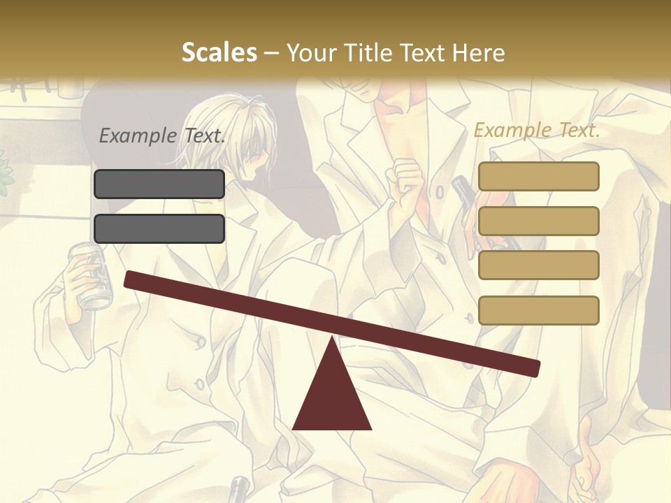 A Couple Of People Sitting On A Couch PowerPoint Template
