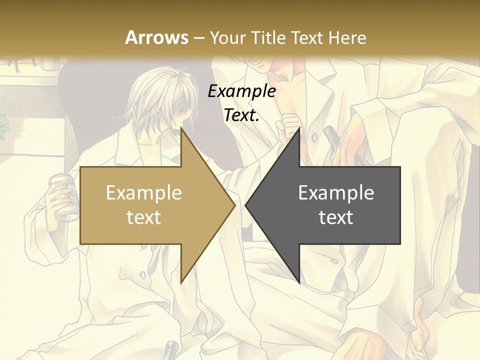 A Couple Of People Sitting On A Couch PowerPoint Template