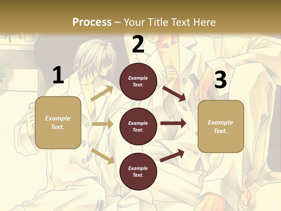 A Couple Of People Sitting On A Couch PowerPoint Template