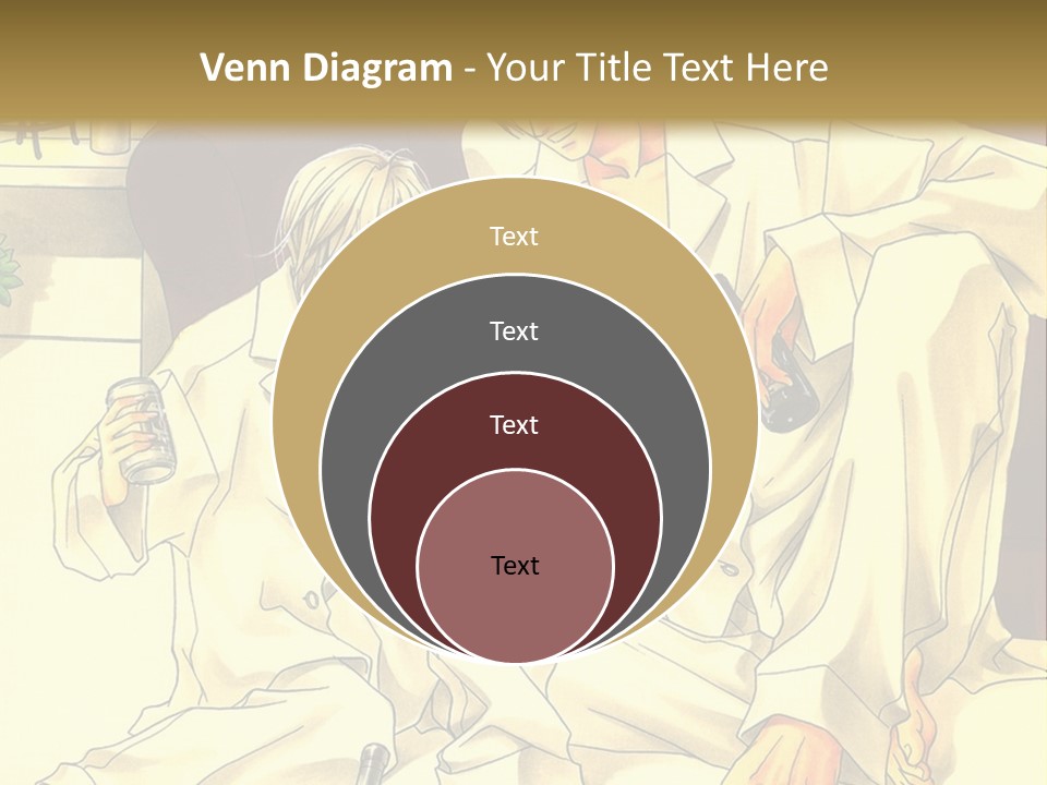 A Couple Of People Sitting On A Couch PowerPoint Template