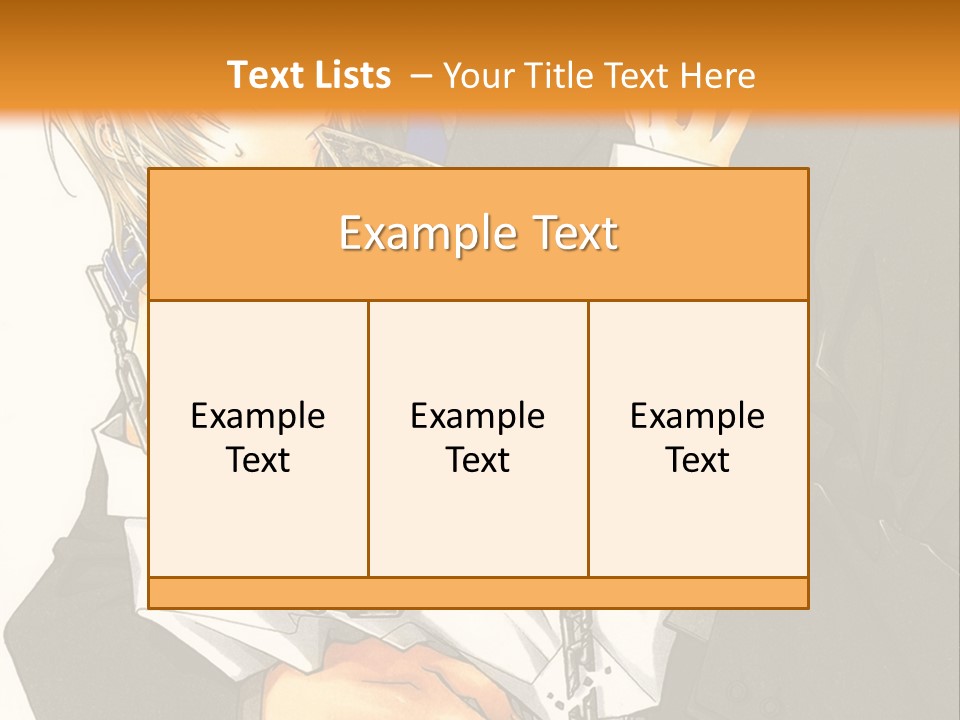 A Man And A Woman Hugging In Front Of An Orange Background PowerPoint Template