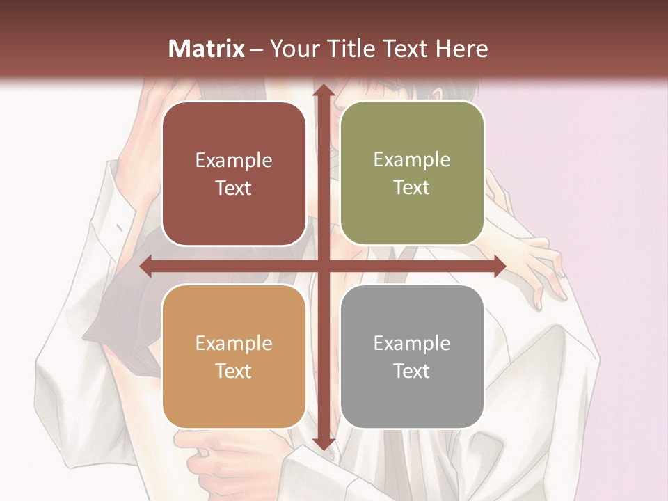 A Man Holding A Woman In His Arms PowerPoint Template