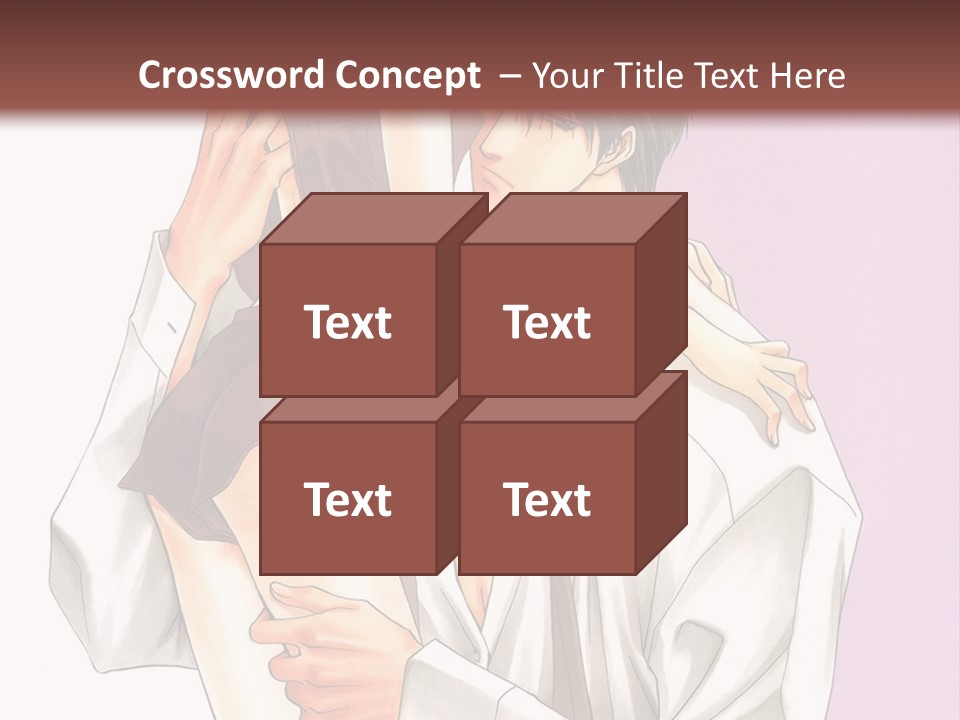 A Man Holding A Woman In His Arms PowerPoint Template