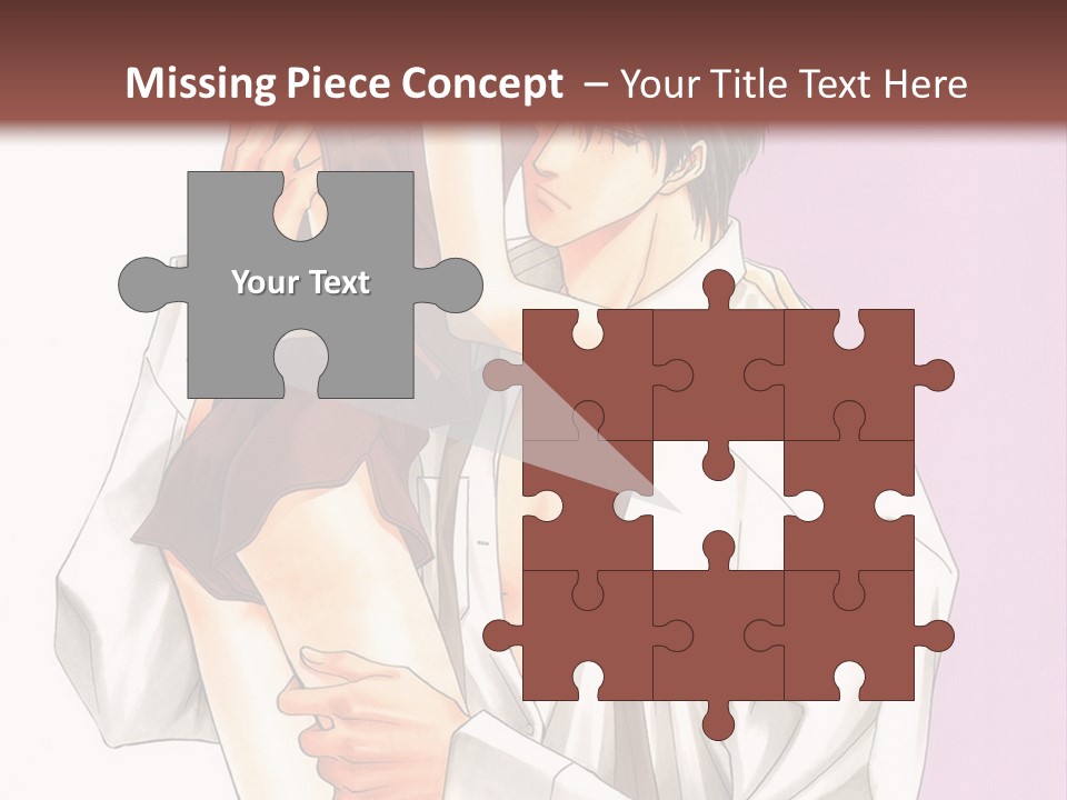 A Man Holding A Woman In His Arms PowerPoint Template