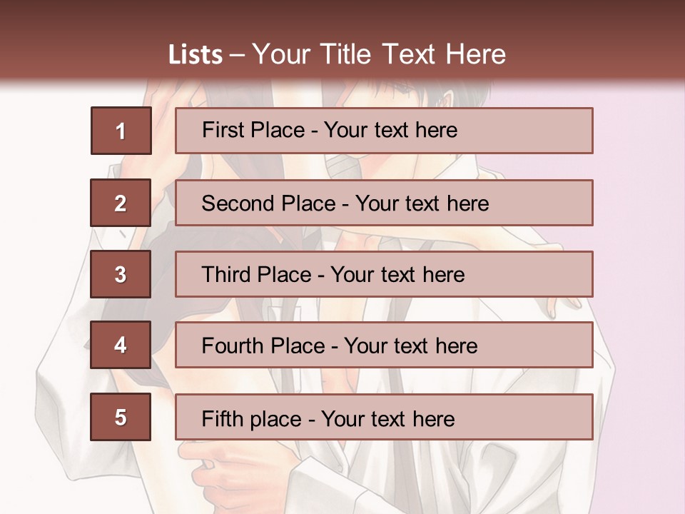 A Man Holding A Woman In His Arms PowerPoint Template