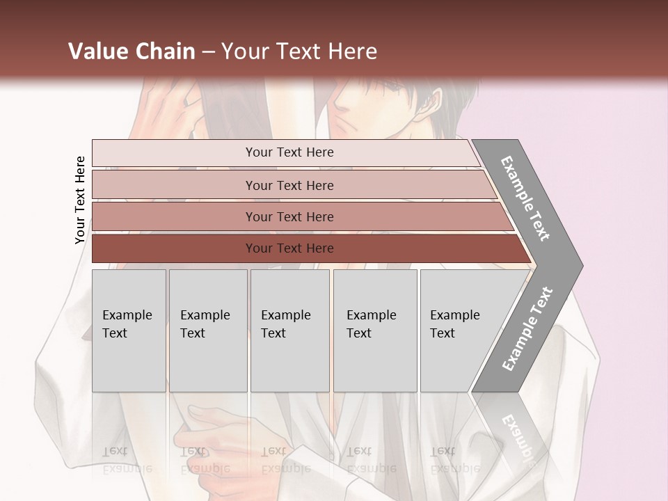 A Man Holding A Woman In His Arms PowerPoint Template
