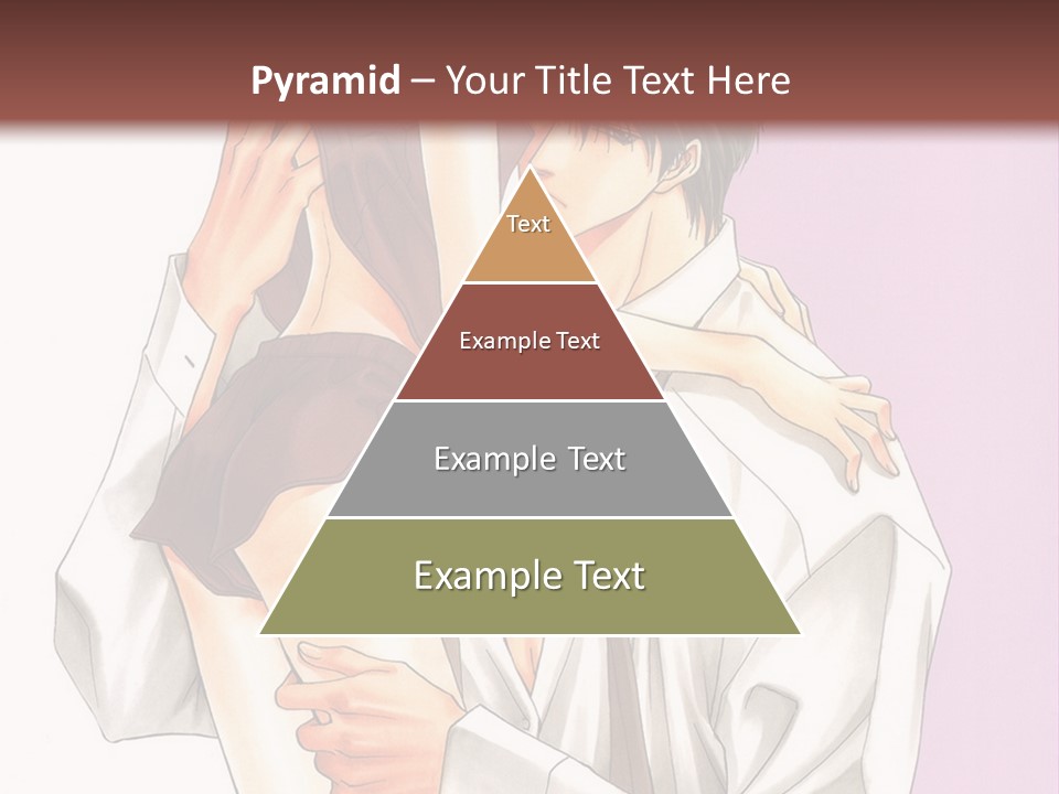 A Man Holding A Woman In His Arms PowerPoint Template