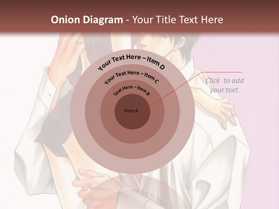 A Man Holding A Woman In His Arms PowerPoint Template