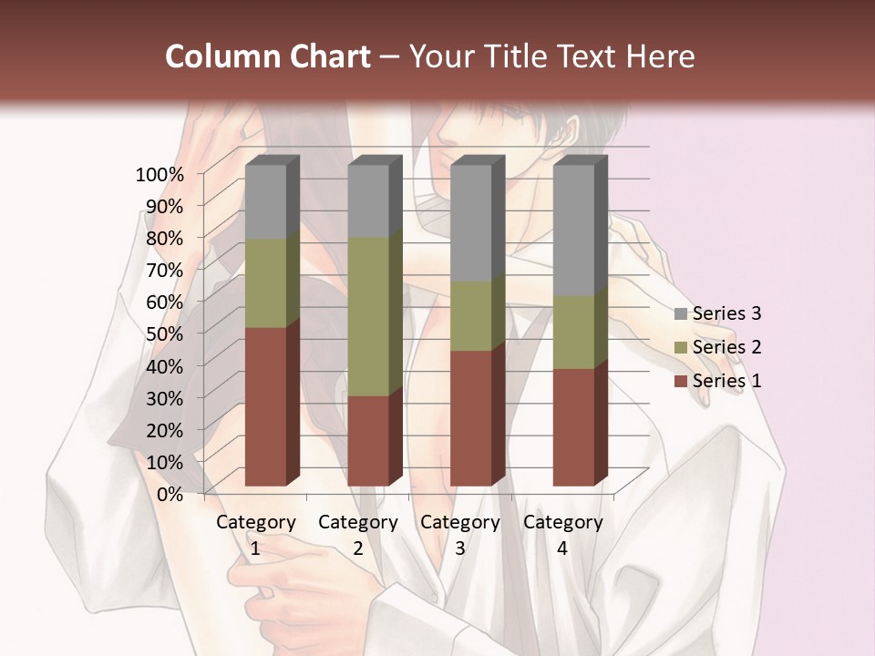 A Man Holding A Woman In His Arms PowerPoint Template