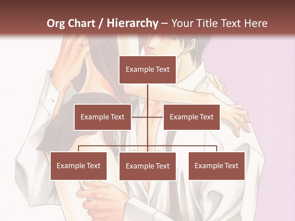 A Man Holding A Woman In His Arms PowerPoint Template