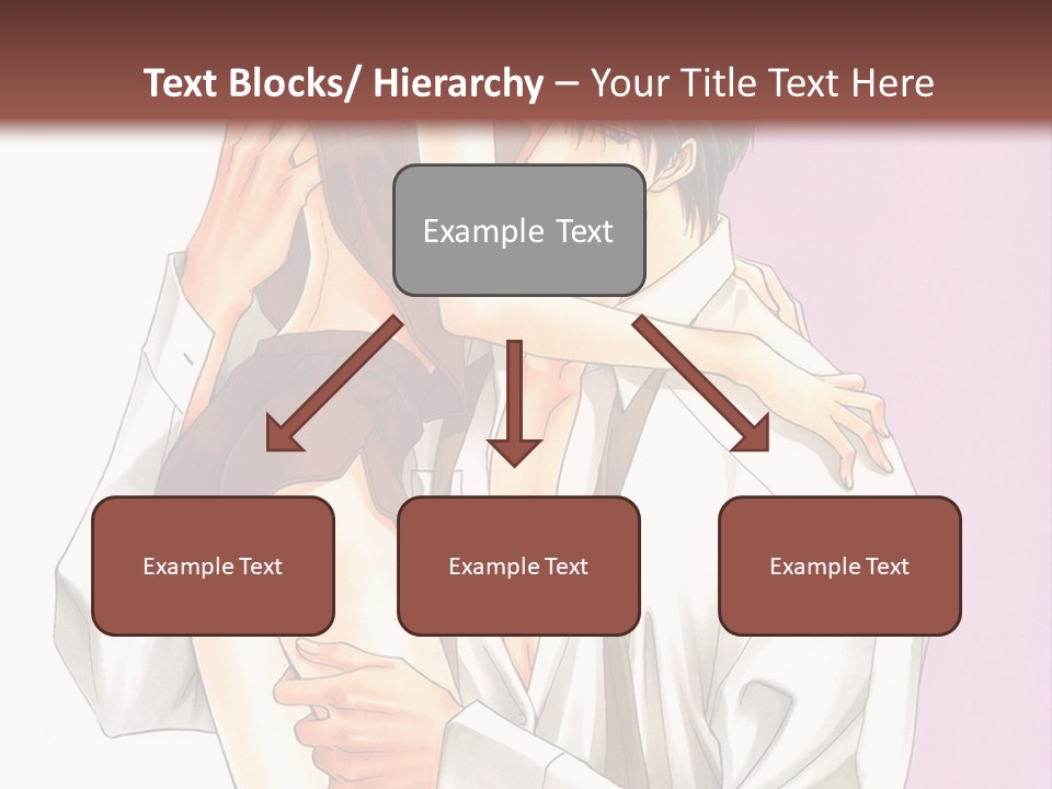 A Man Holding A Woman In His Arms PowerPoint Template