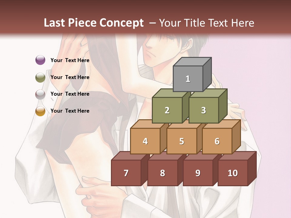 A Man Holding A Woman In His Arms PowerPoint Template