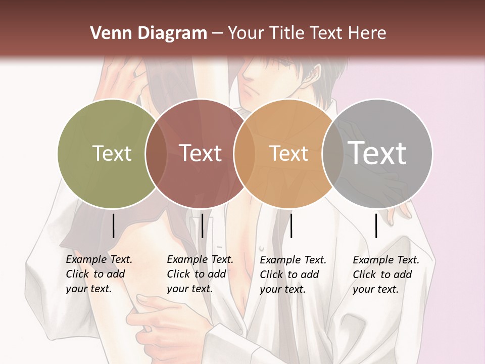 A Man Holding A Woman In His Arms PowerPoint Template