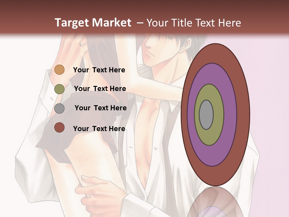 A Man Holding A Woman In His Arms PowerPoint Template