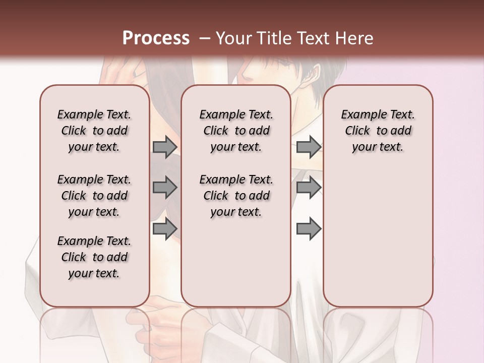 A Man Holding A Woman In His Arms PowerPoint Template