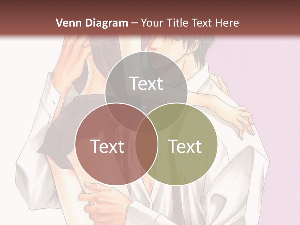 A Man Holding A Woman In His Arms PowerPoint Template