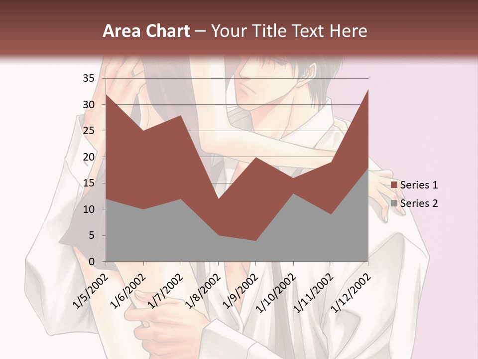 A Man Holding A Woman In His Arms PowerPoint Template