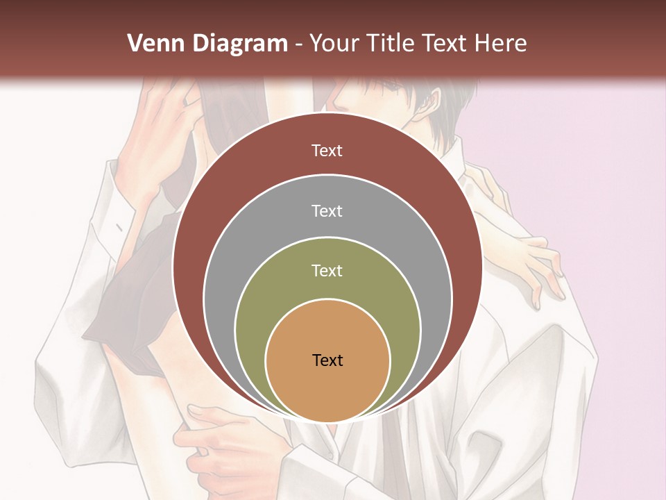 A Man Holding A Woman In His Arms PowerPoint Template