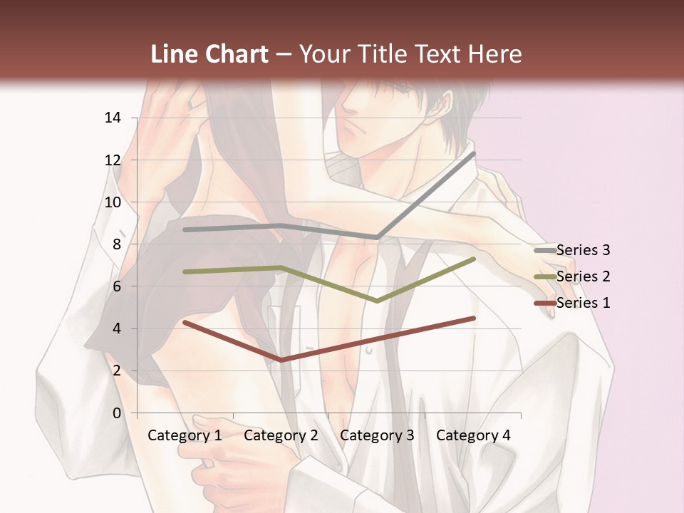 A Man Holding A Woman In His Arms PowerPoint Template
