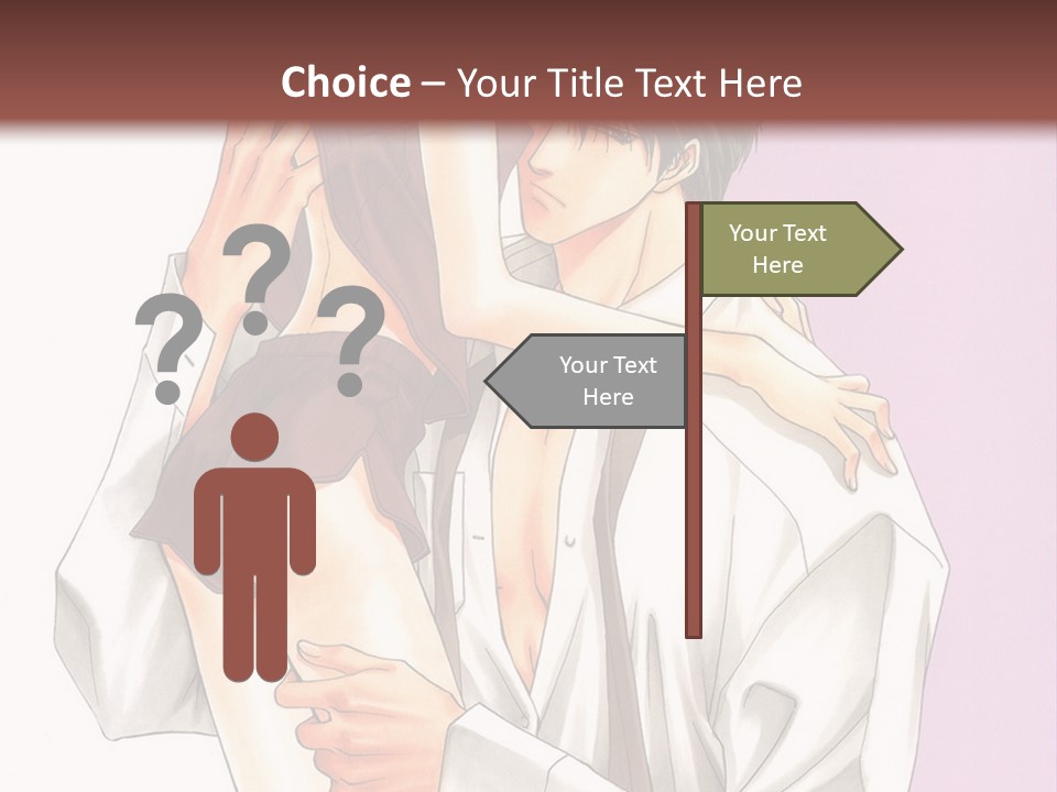 A Man Holding A Woman In His Arms PowerPoint Template