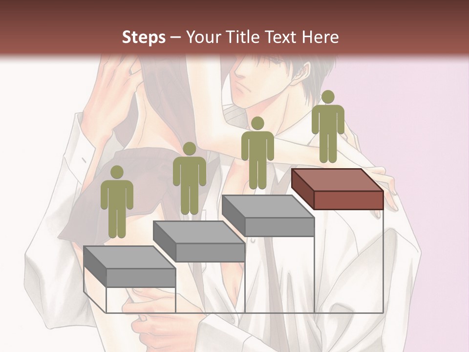 A Man Holding A Woman In His Arms PowerPoint Template