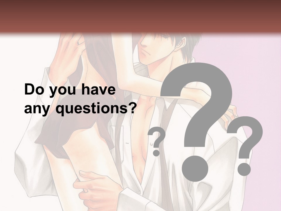 A Man Holding A Woman In His Arms PowerPoint Template