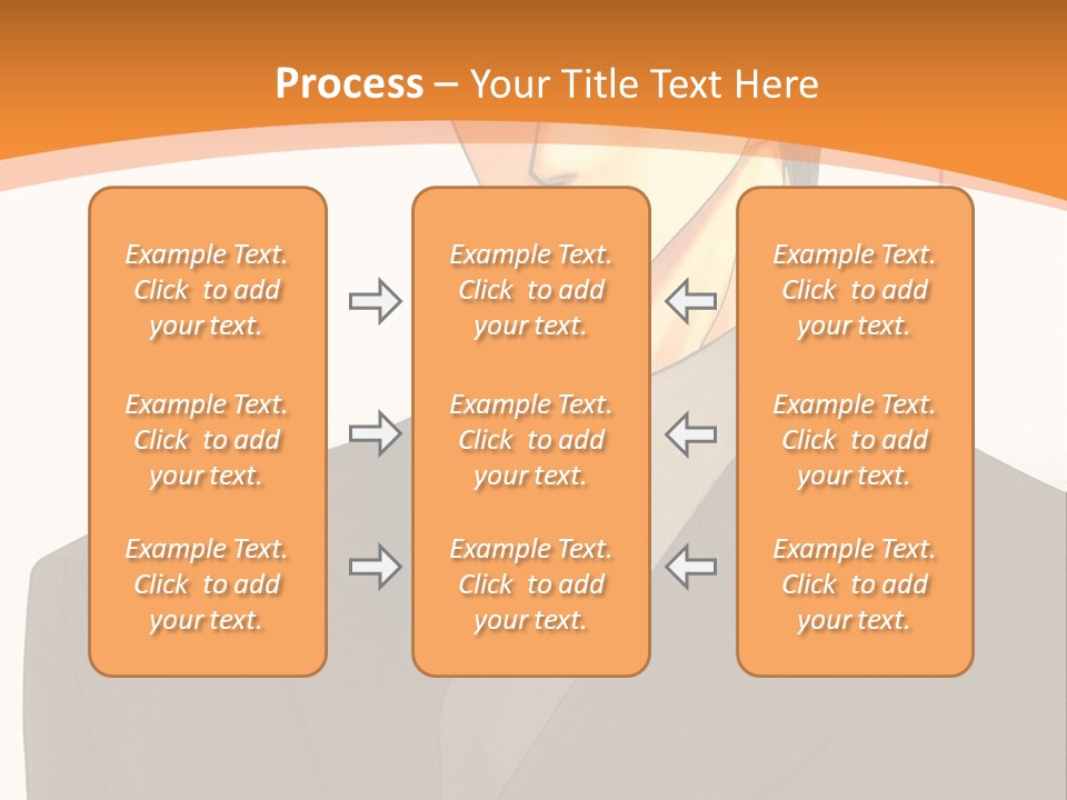 A Man In A Suit With A Cigarette In His Mouth PowerPoint Template