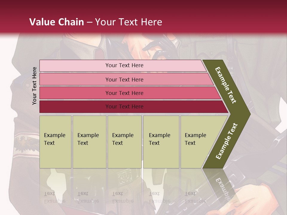 A Couple Of People In Military Uniforms Holding Guns PowerPoint Template