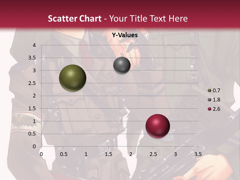 A Couple Of People In Military Uniforms Holding Guns PowerPoint Template