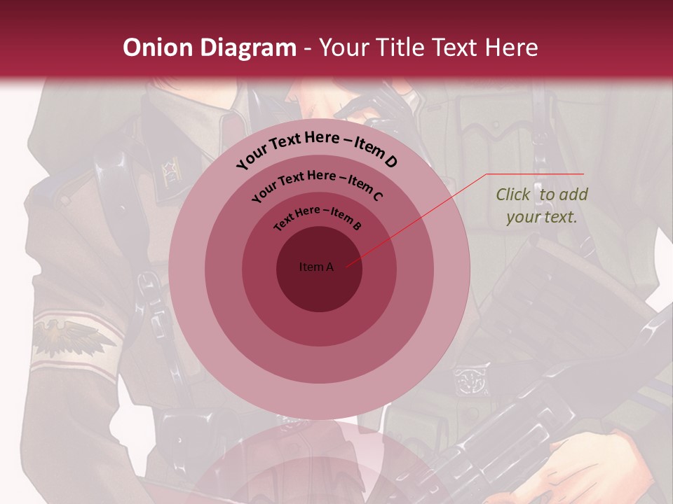 A Couple Of People In Military Uniforms Holding Guns PowerPoint Template