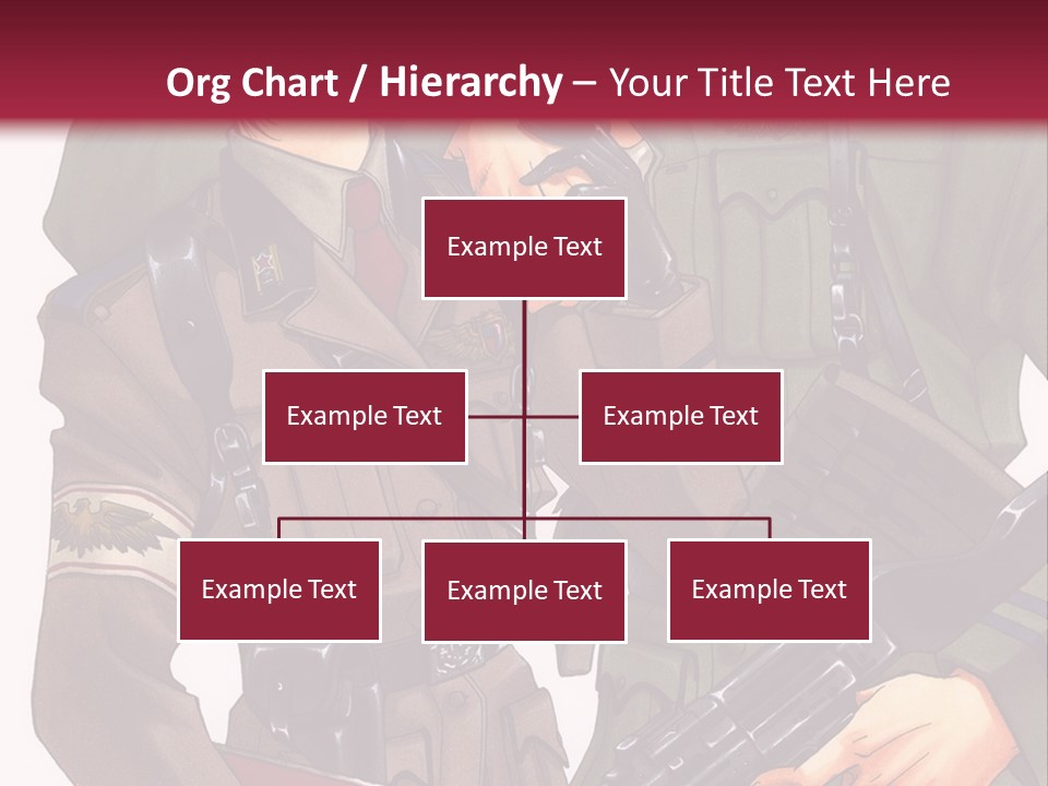 A Couple Of People In Military Uniforms Holding Guns PowerPoint Template